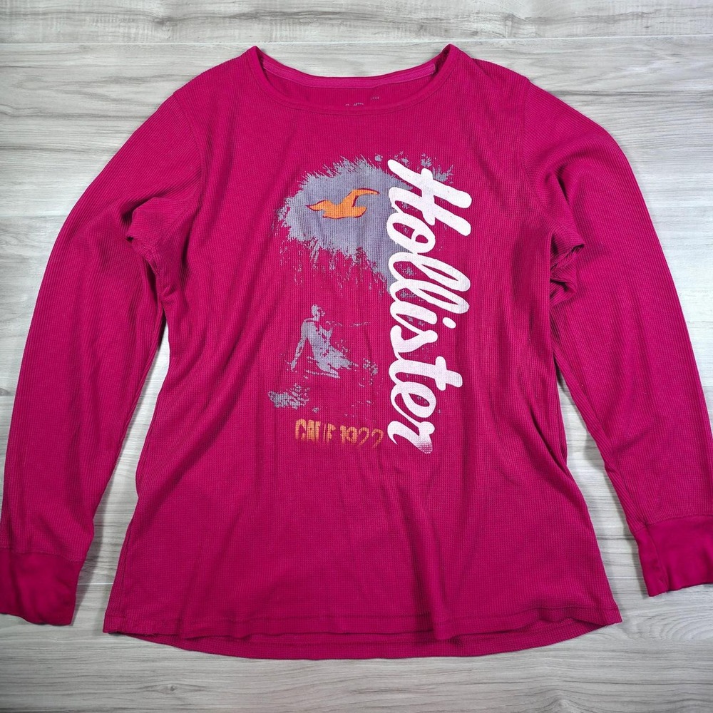 Vintage Y2K Hollister Thermal Long Sleeve